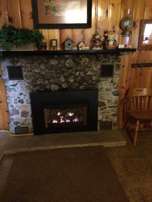 Fireplace repair in Milford UT.