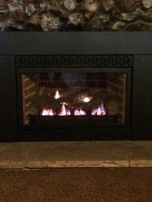 Fireplace repair in Milford UT.